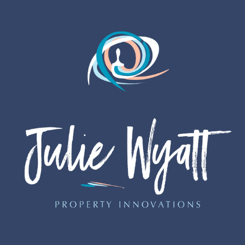 Julie Wyatt Property Innovations Logo Blue